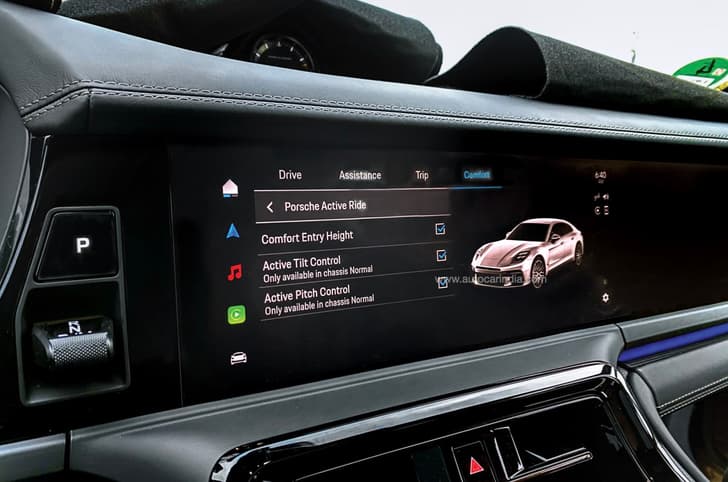 Porsche Panamera Dashboard Porsche Panamera Dashboard